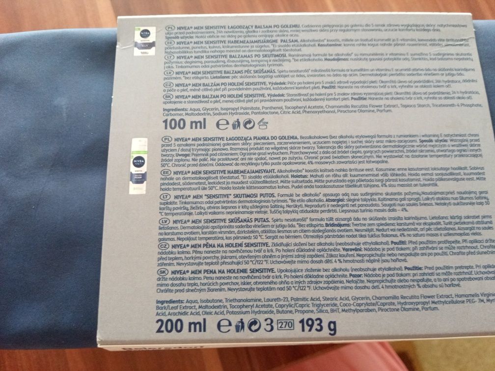 Zestaw kosmetyków Nivea z kosmetyczką