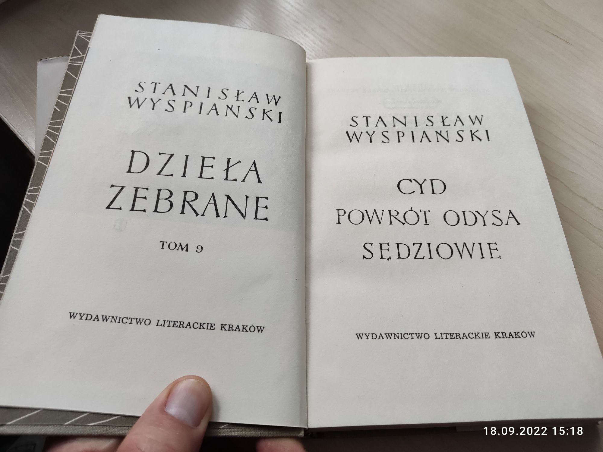 Stanisław Wyspiański Dzieła Zebrane tom 9