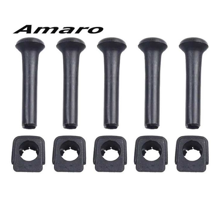 5 Encaixes/Roscas/Pins Trancas de Porta Volkswagen Golf MK2, MK3|NOVAS