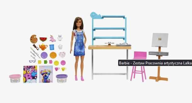 Barbie pracownia artystyczna HCM85