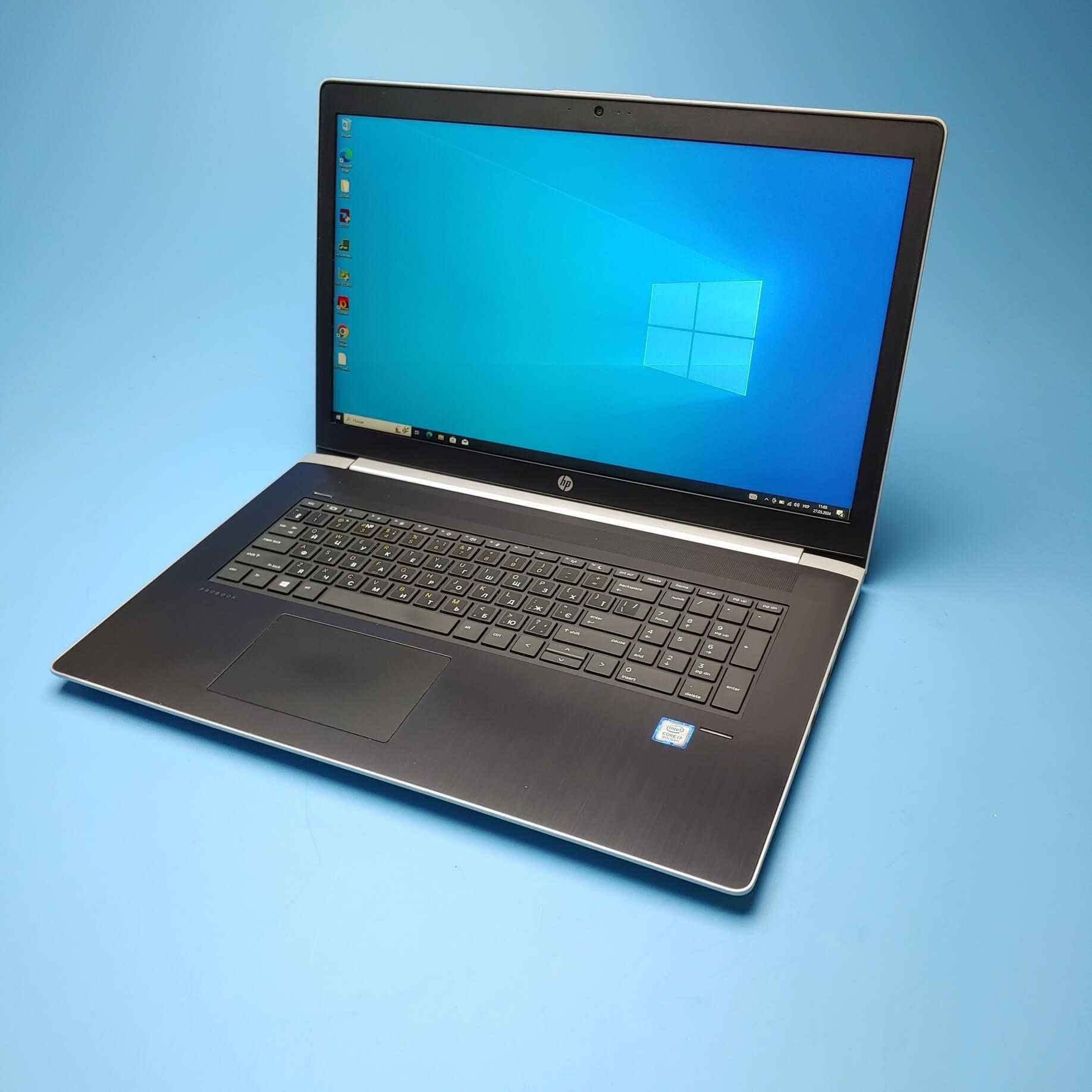 HP ProBook470G5 (i7-8550U/RAM 16GB DDR4/SSD 240GB/GeForce 930MX)(7235)