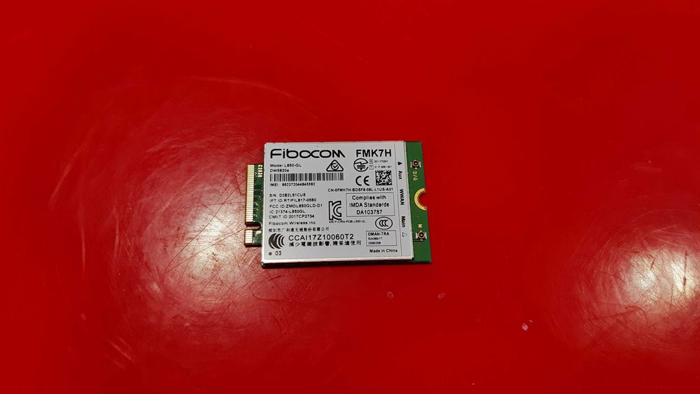 Modem WWAN LTE Dell Latitude Fibocom L850-GL FMK7H