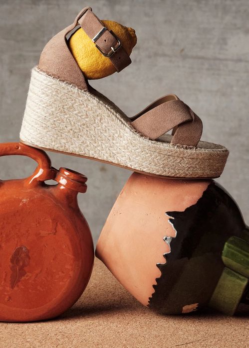 Босоніжки шкіряні Mango, розмір 41