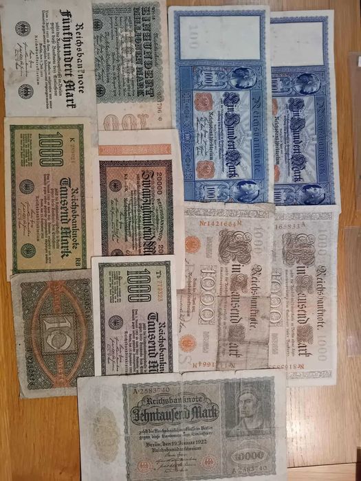 Sprzedam banknoty z Niemiec