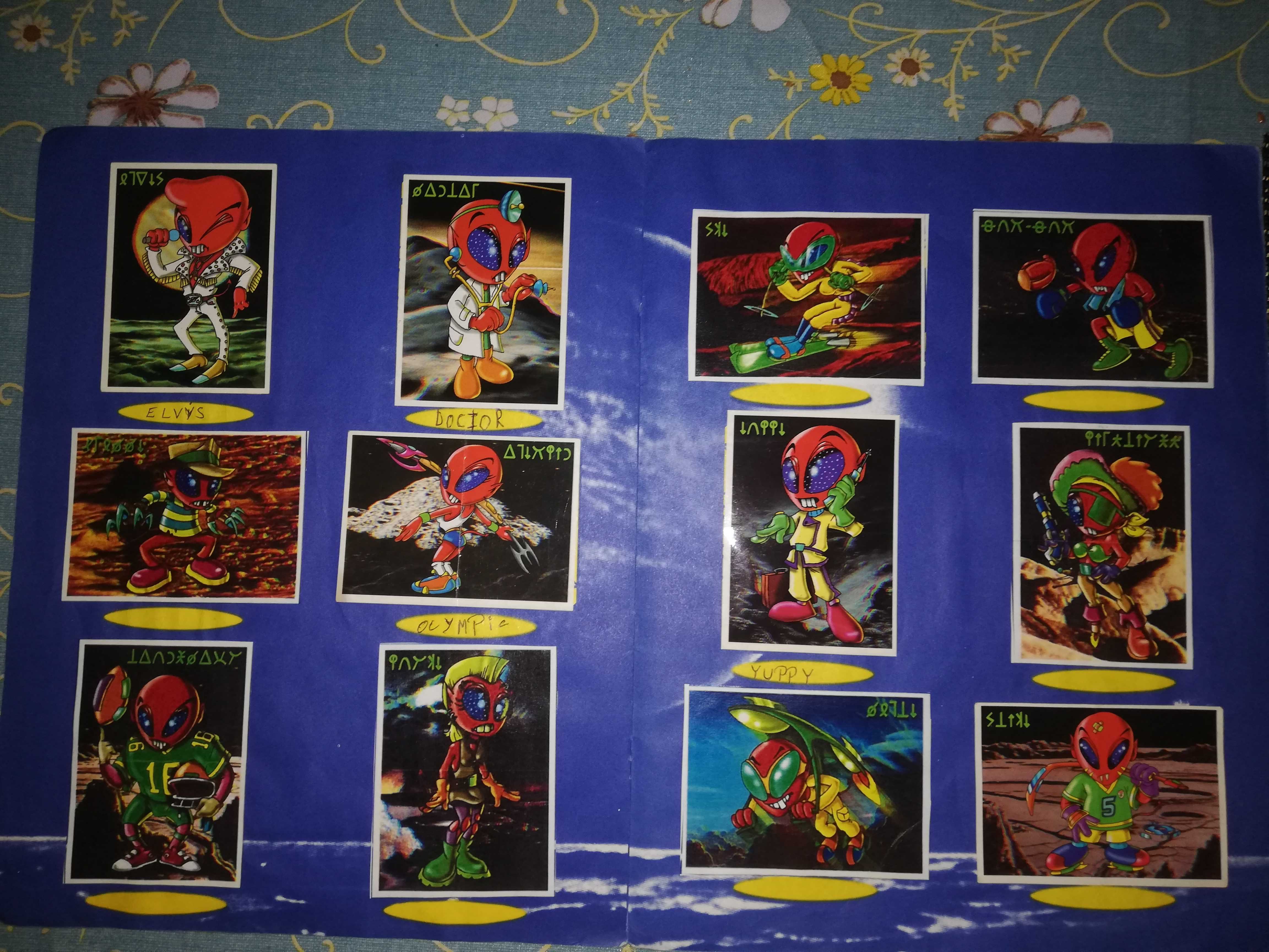 Caderneta BOLLYCAO: Aliens