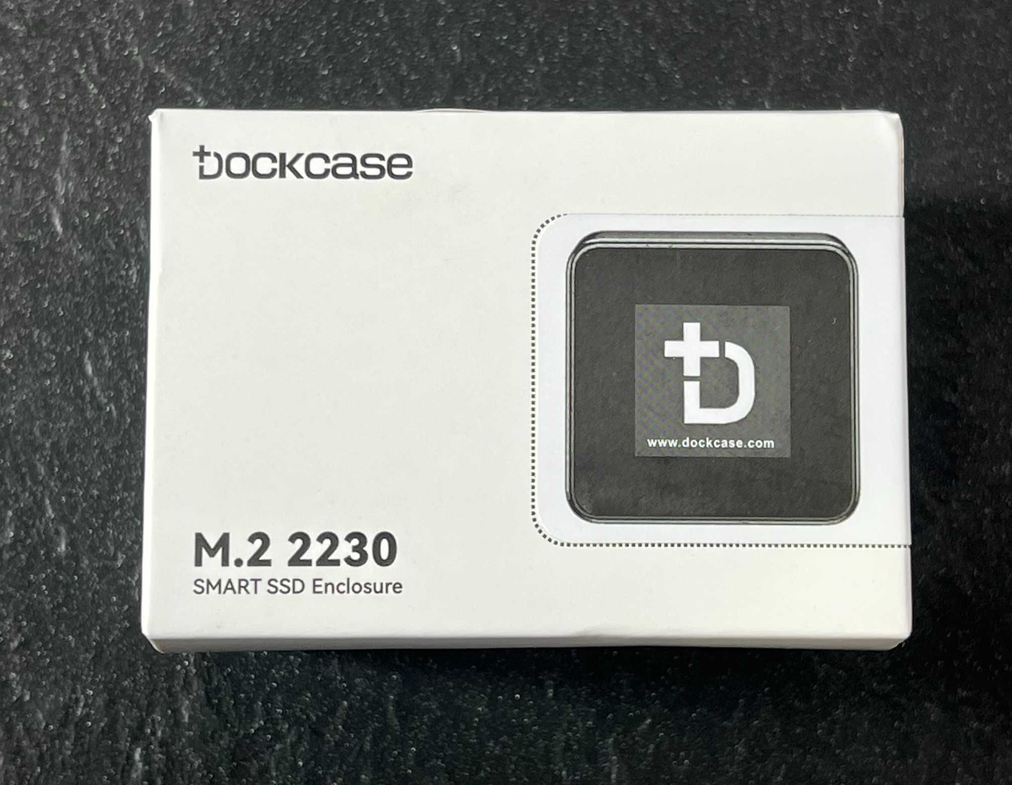 Obudowa DOCKCASE Smart Pocket SSD NVMe M.2 USB-C 3.2 Gen 2 10 Gb/s