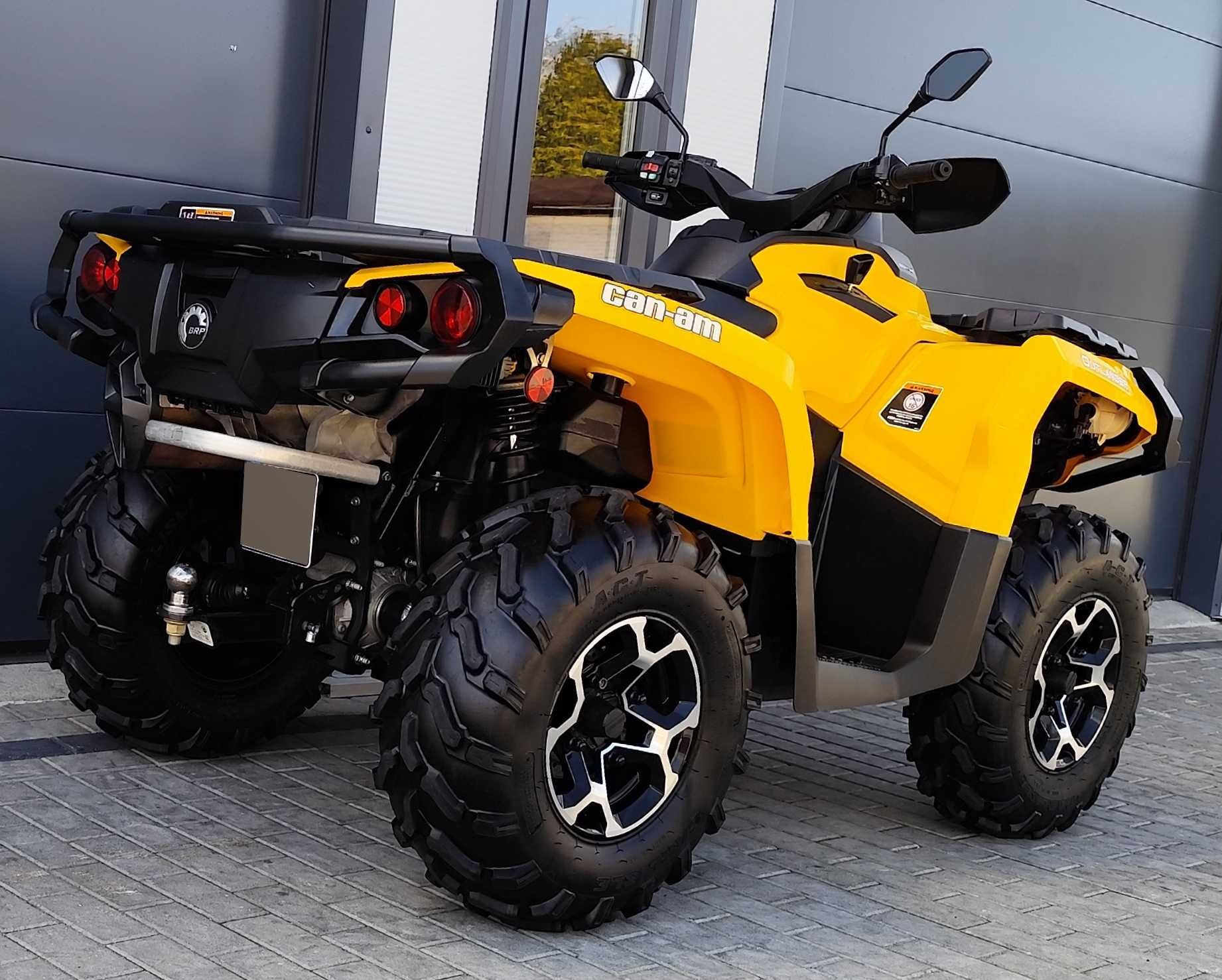 Can-Am Outlander 650 XT, 1760km, zarejestrowany, oryginał, SUPER STAN!