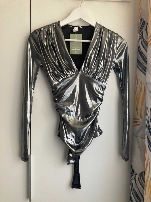 Srebrne Body XS H&M