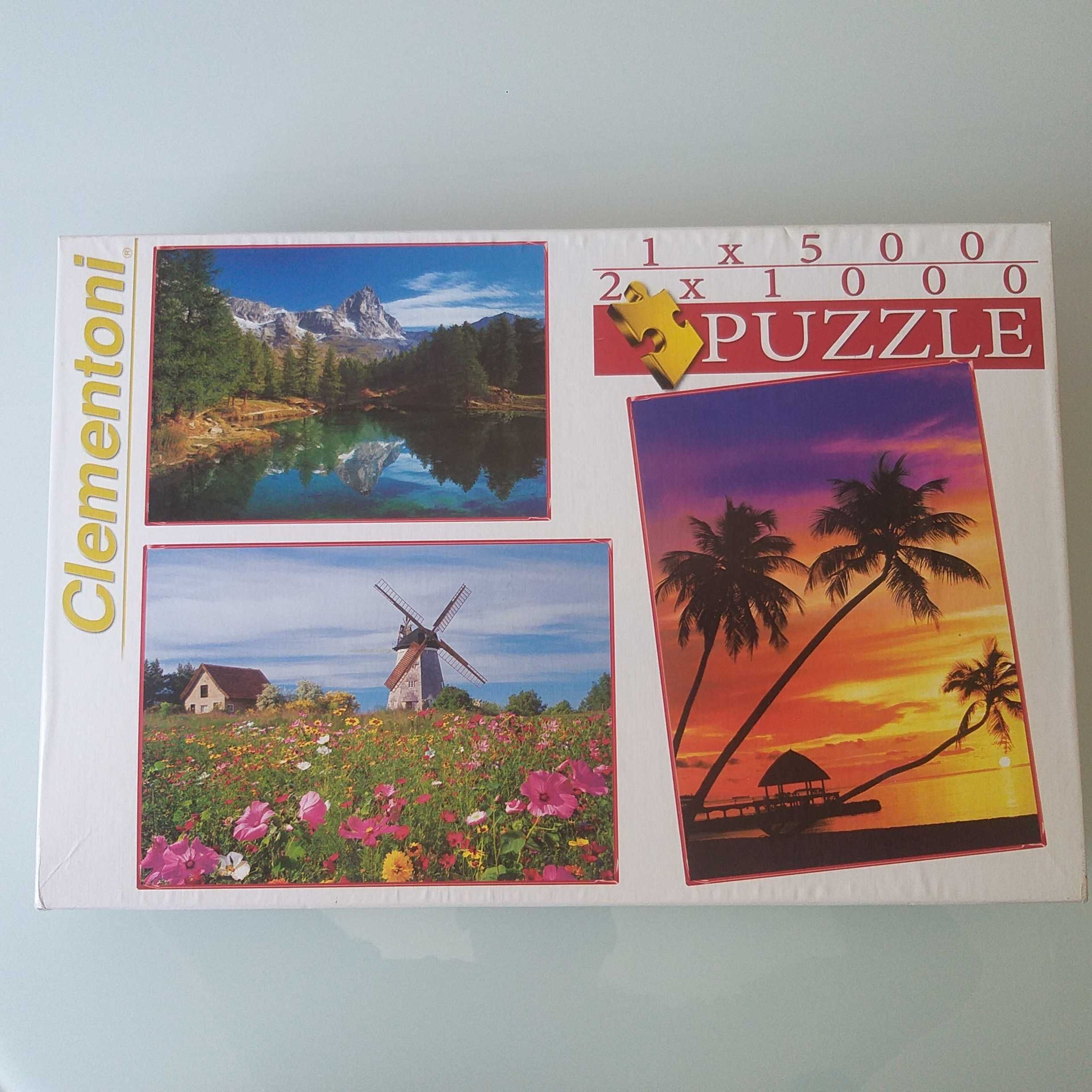 Puzzles Clementoni 1x500 e 2x1000