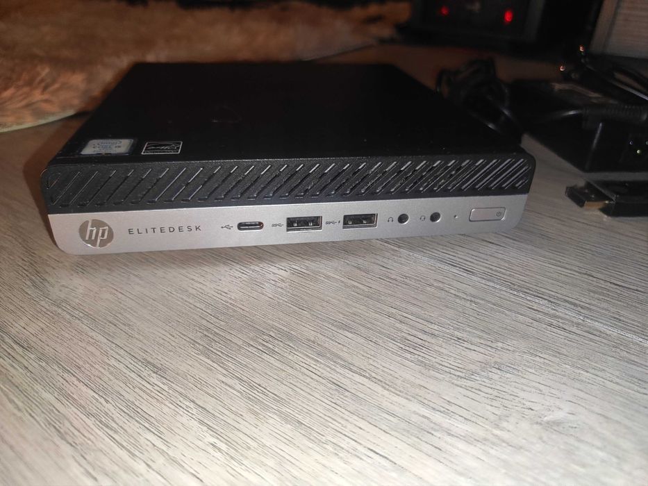HP EliteDesk 800 G3 Mini Intel i5-7500T DDR4 12GB SSD 256GB
