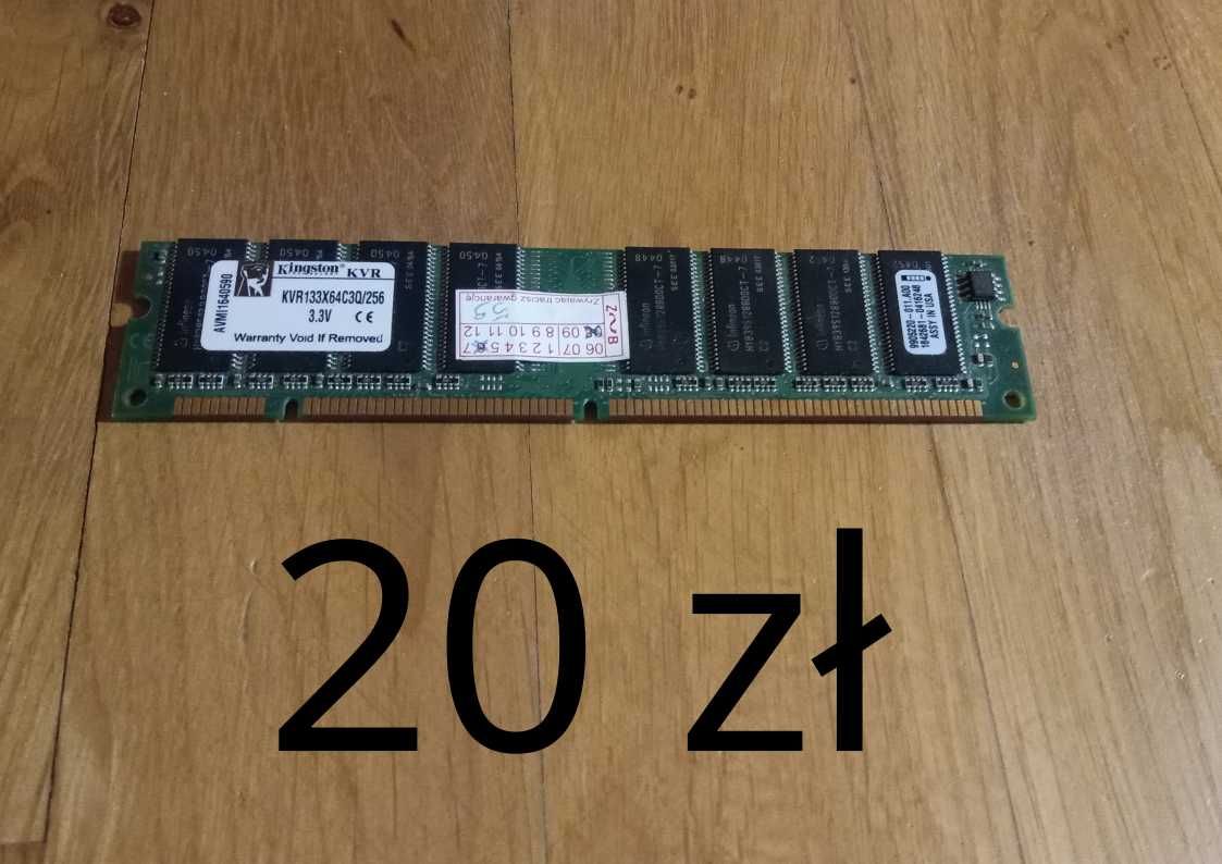 Pamięć RAM 3 kostki różne