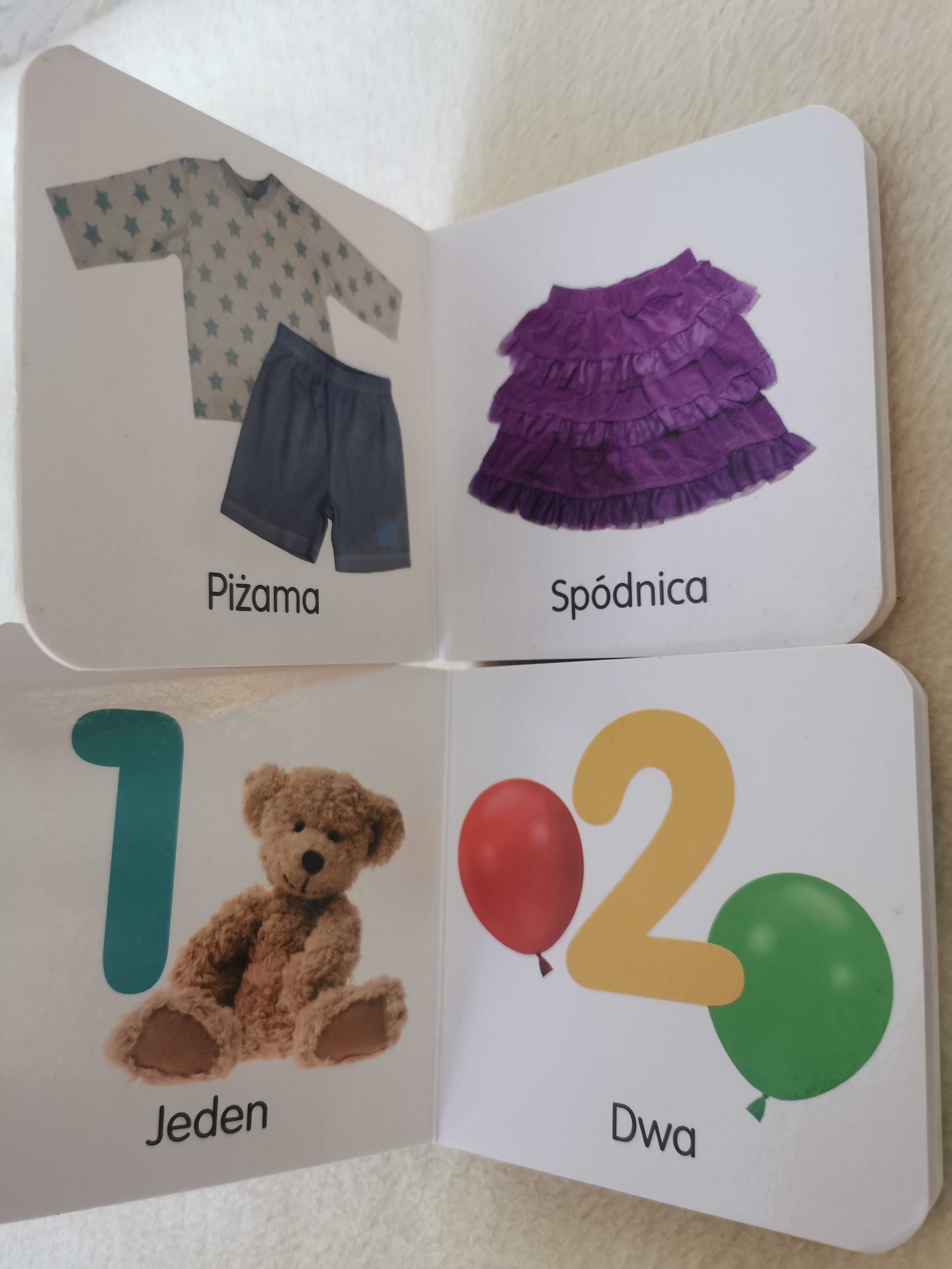Cyferki, ubrania- pierwsza książka dla maluszka 0-3 lat