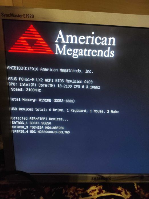 ПК i3 2100 ssd 120 hdd 820 GTX 650