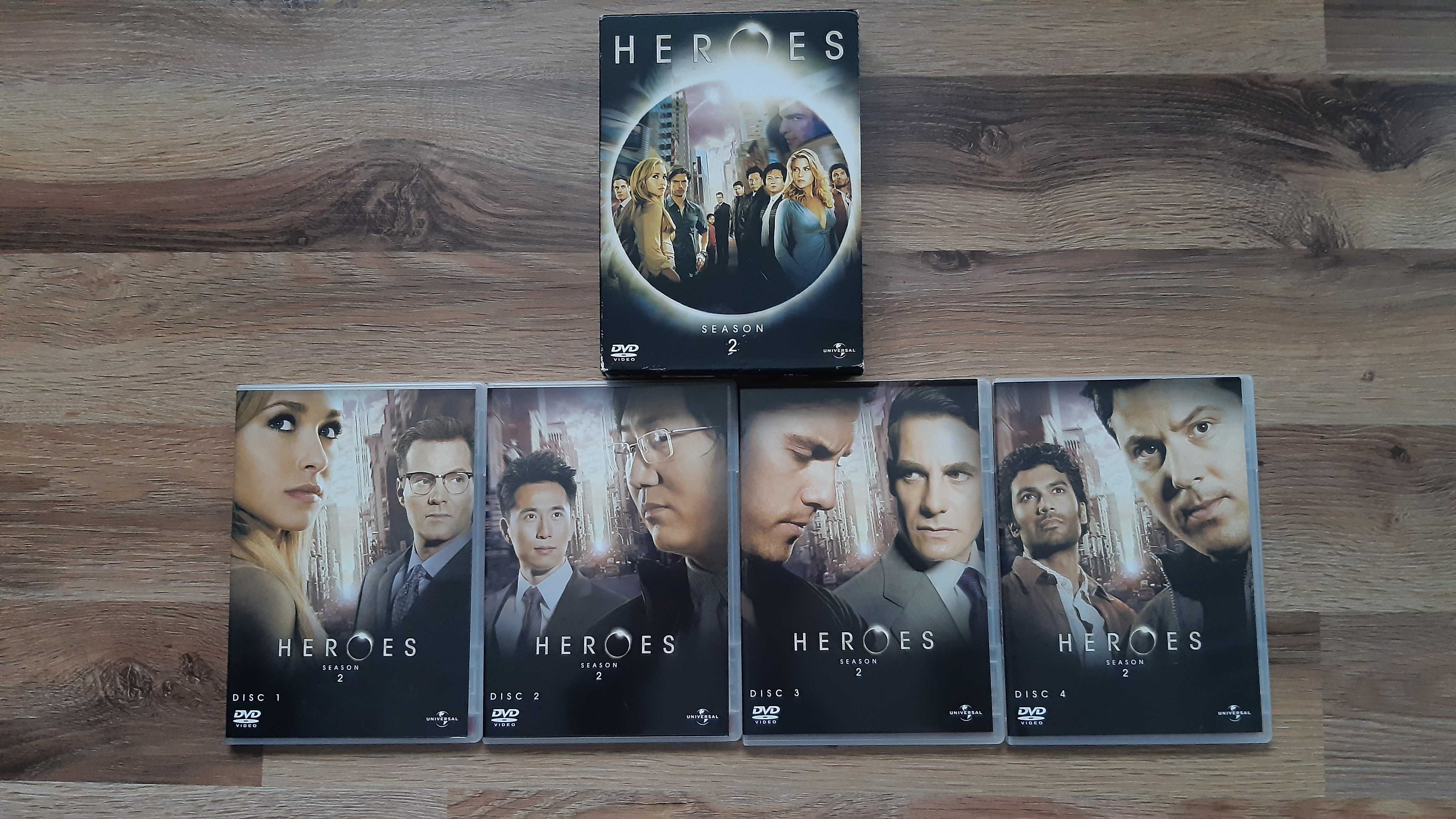 Heroes sezon 2 4xDVD