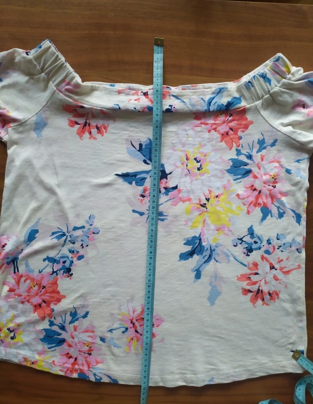 Joules nowa bluzka top w kwiaty.