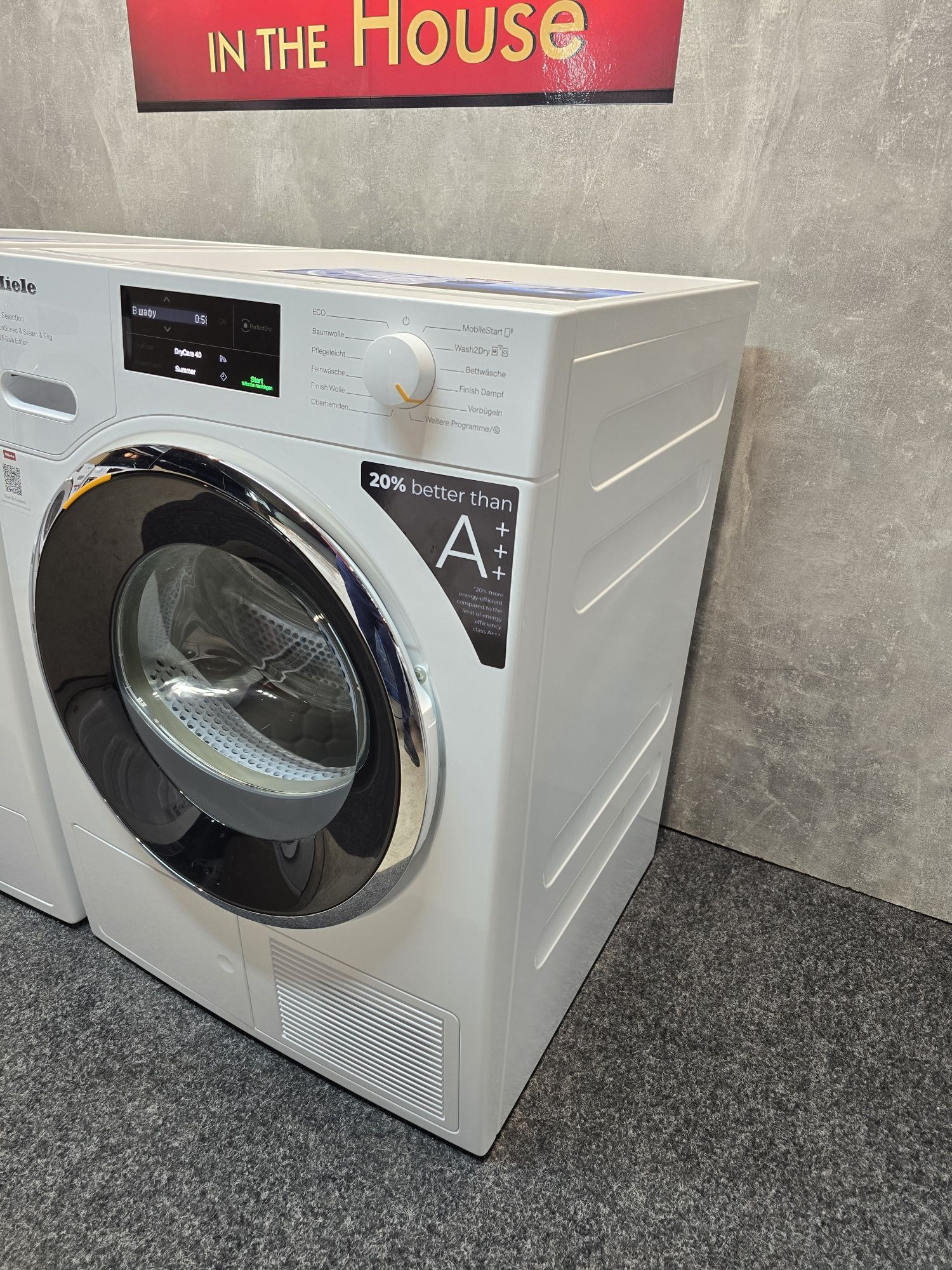 Новий комплект пралка Miele WWI860 і сушильна машина Miele TWL680 2025