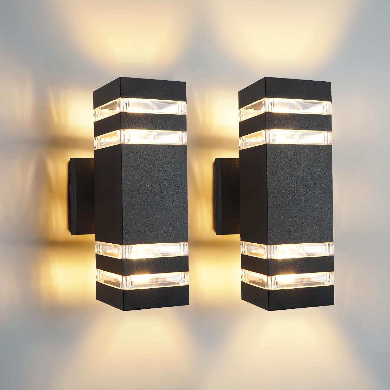 Zewnętrzna lampa  kinkiet ścienna VONCI UP&DOWN E27 2szt