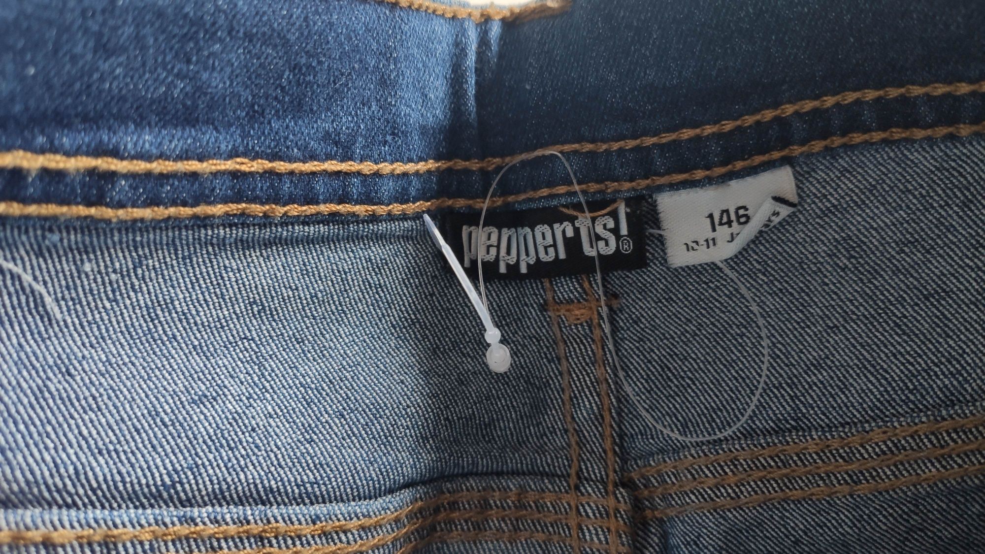 Pepperts spodnie jeansowe jeansy denim 146