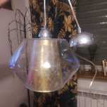 Lampy klosze złote