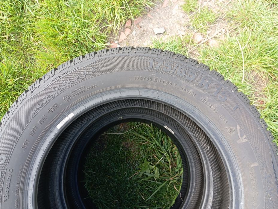 4szt opony zimówki Barum 175/65/15 gumy 7,5
