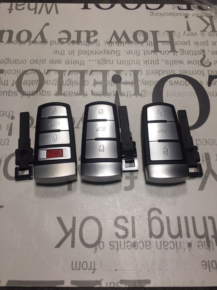 Программирование  ключей для VW B6/B7/CC