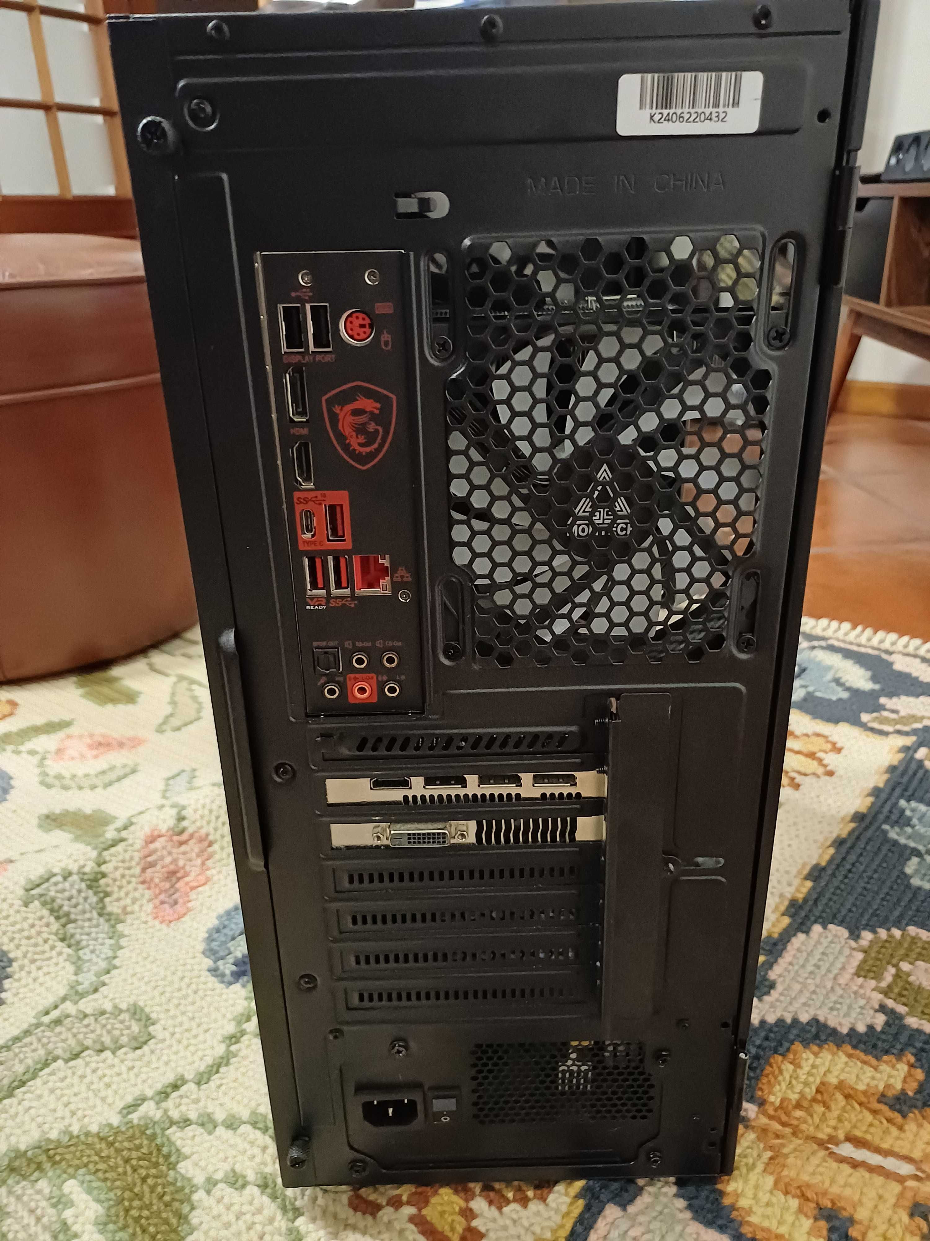 Desktop Torre Gaming / MSI / AMD Radeon GPU / I5 CPU / 16GB / NMVE 1TB