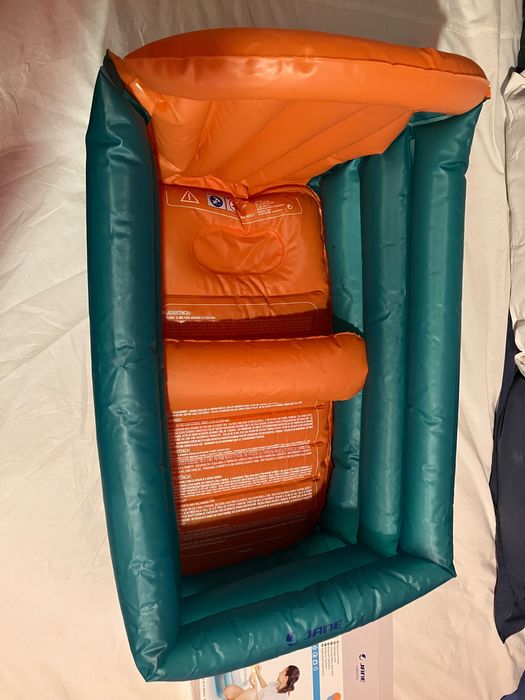 Banheira portátil insuflável