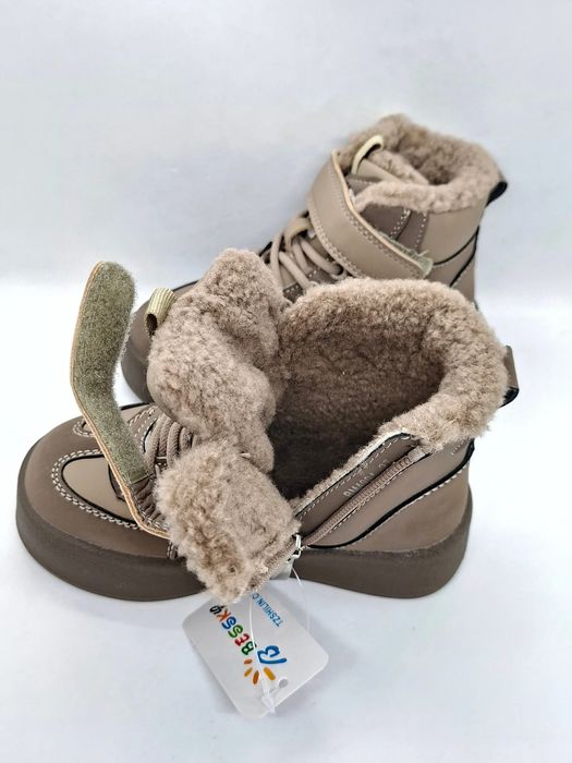 Зимові ботинки на дівчинку р27-37 хайтопи Bessky теплі сапожки взуття