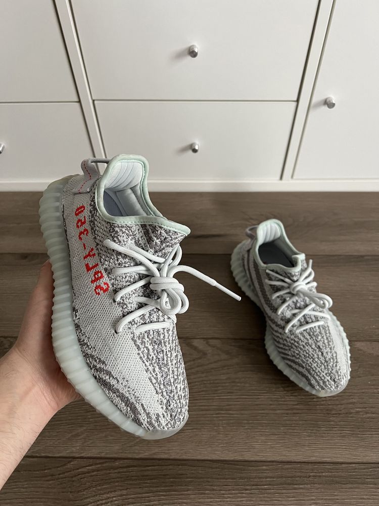 Adidas Yeezy 350 v2 Blue Tint оригінал B37571 38р us5 1/2