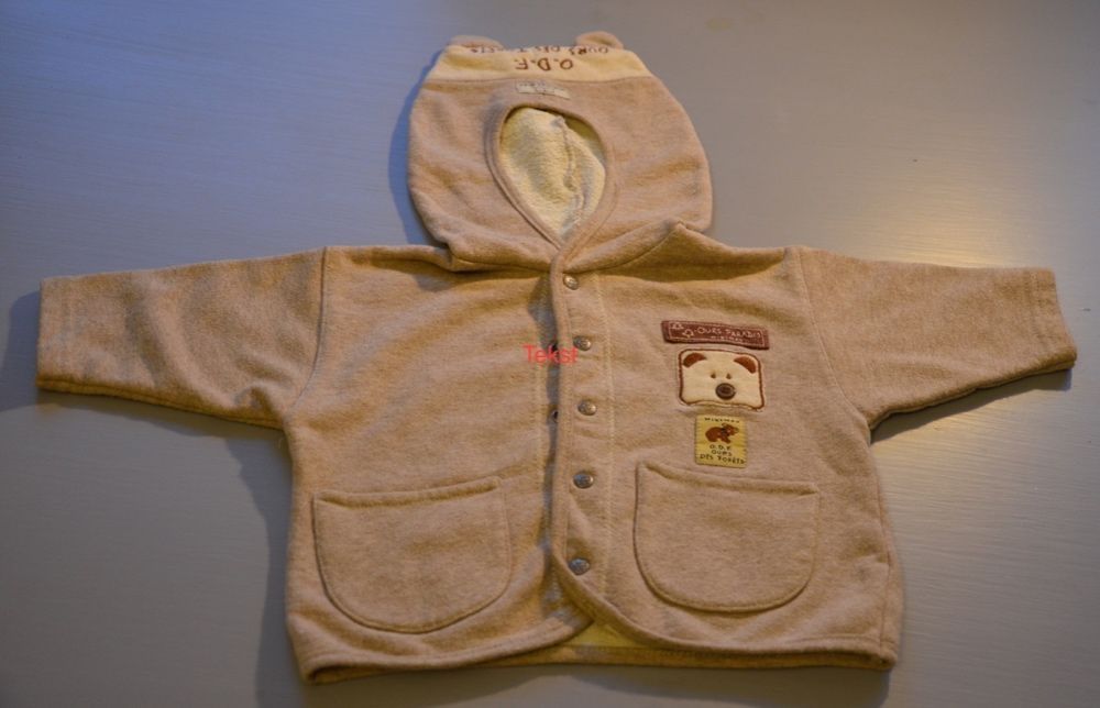 sweterek bluza miś r.68