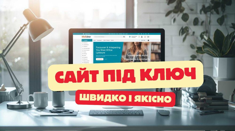 Сайт для вашого бізнесу за доступною ціною від профісіоналів