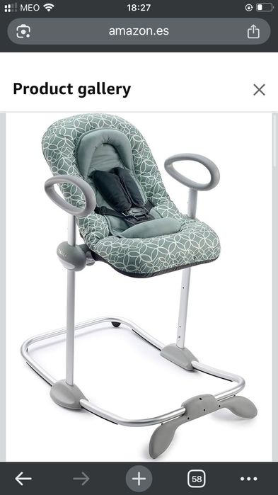 Cadeira baloiço  beabá quase nao usada