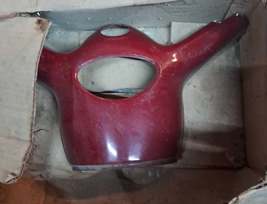 Комплект передніх металевих накладок на фари Ява 350 – верхня та нижня