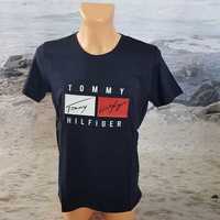 T-shirt męski czarny Tommy Hilfiger XXL
