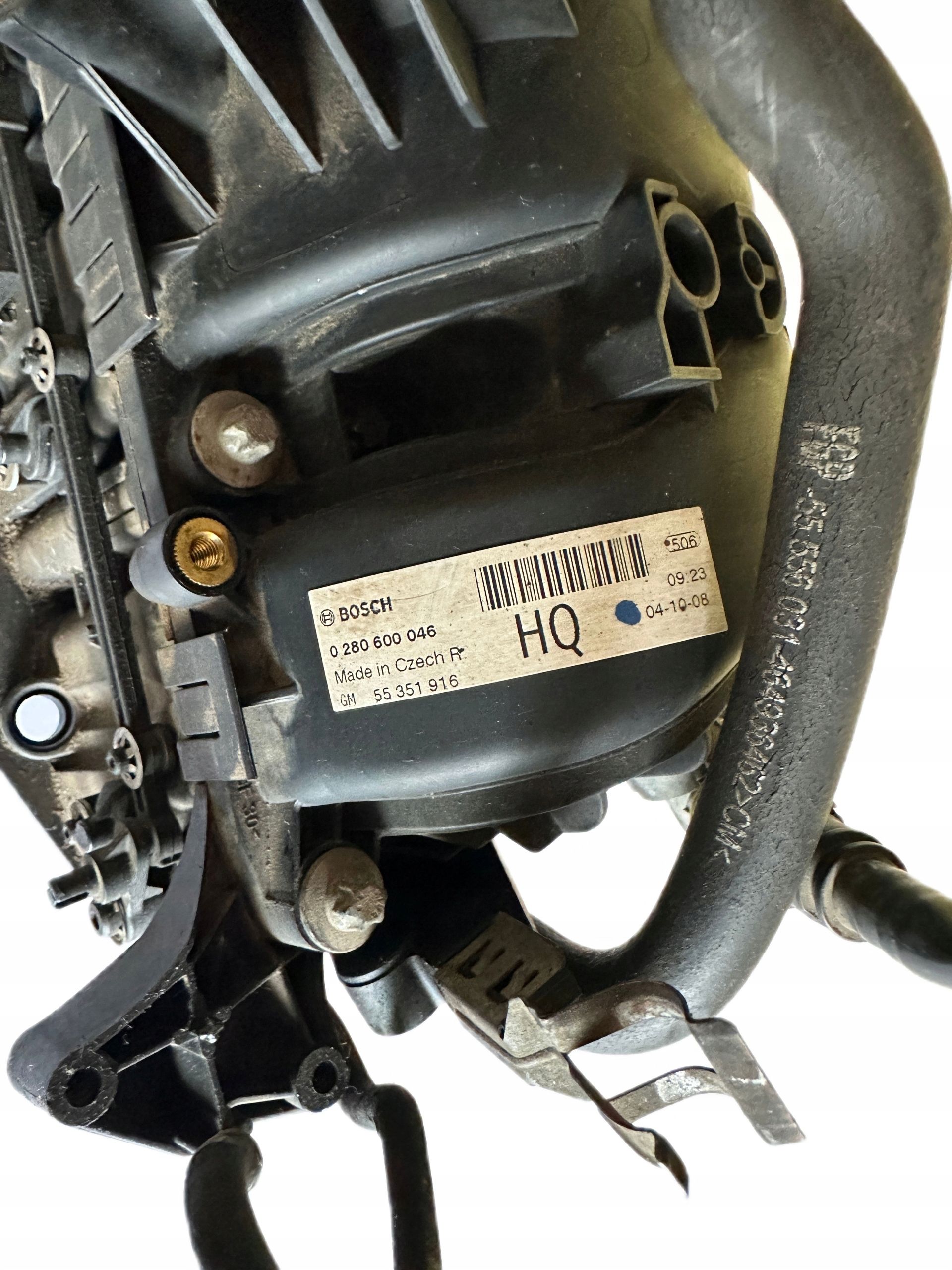 Kolektor SSĄCY Opel Astra H Corsa D