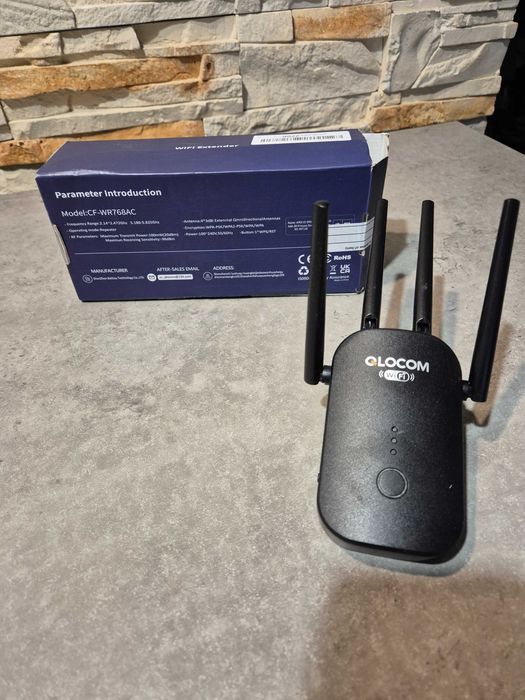 QLOCOM 2024 Nowy potężny wzmacniacz WiFi do domu 1200 Mb s