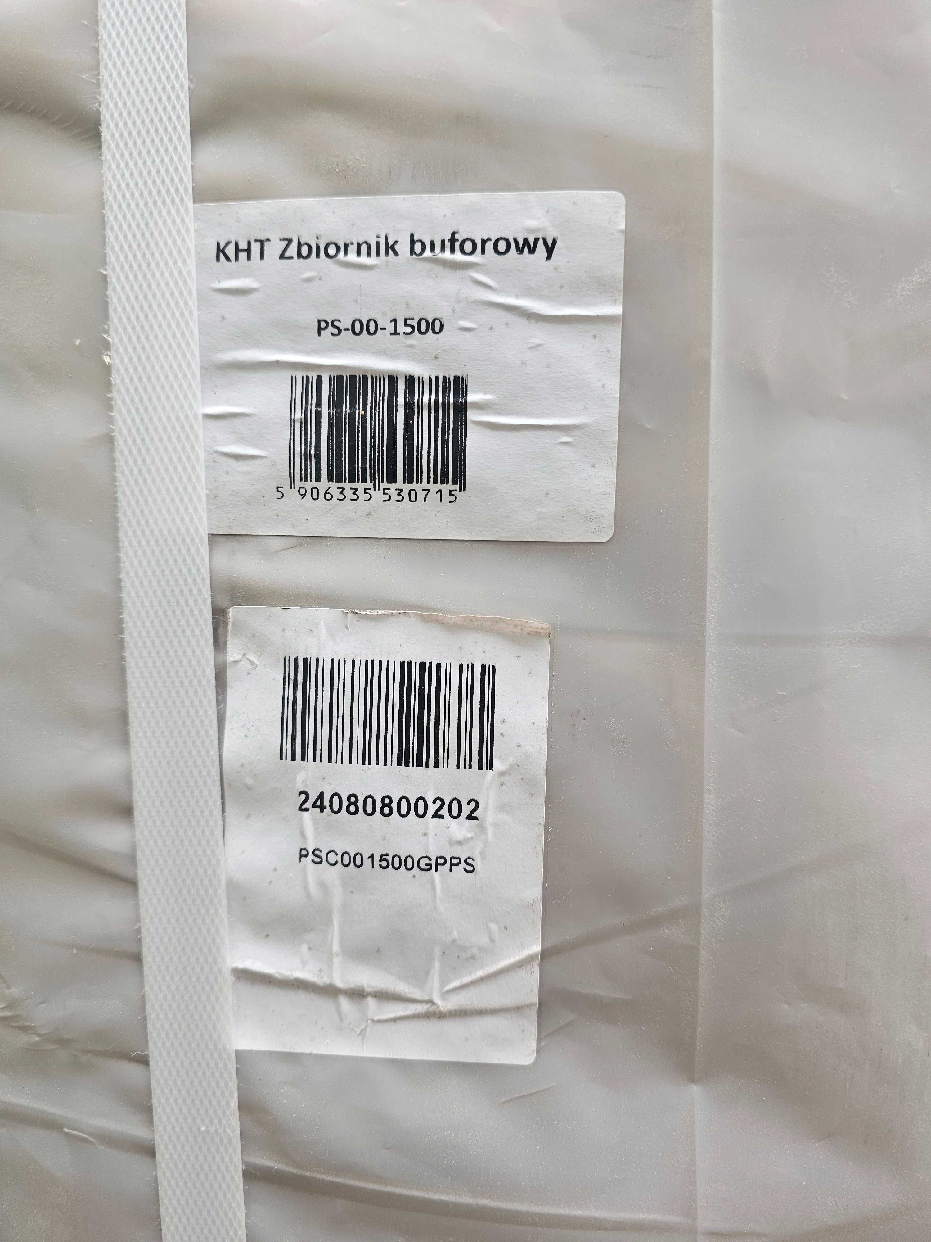 Bufor ciepła 1500l, ocieplenie 85 mm, NOWY, Faktura Vat