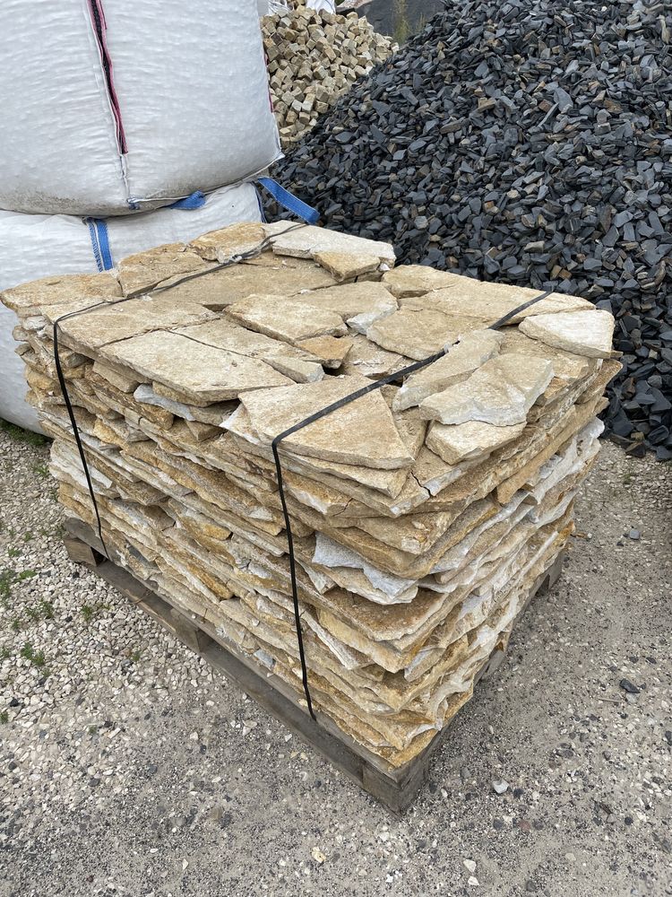 Kamień Naturalny Twardy Łupek Taras Schody Ściana Okładzina WAWER