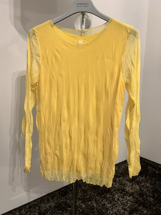 Bluzka zolta basic one size