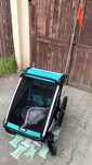 Thule Lite 2 dwuosobowa 2-osobowa przyczepka + dodatkowy zaczep