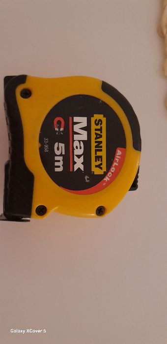 Miara zwijana Stanley nowe 
Max 5m x 28mm nowe