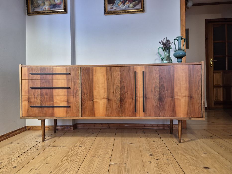 Komoda/sideboard po renowacji, proj.M.Grabiński!! PRL VINTAGE RETRO