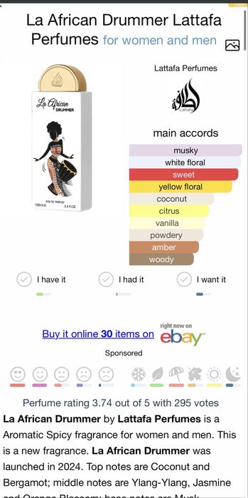 Lattafa pride box 5 духи