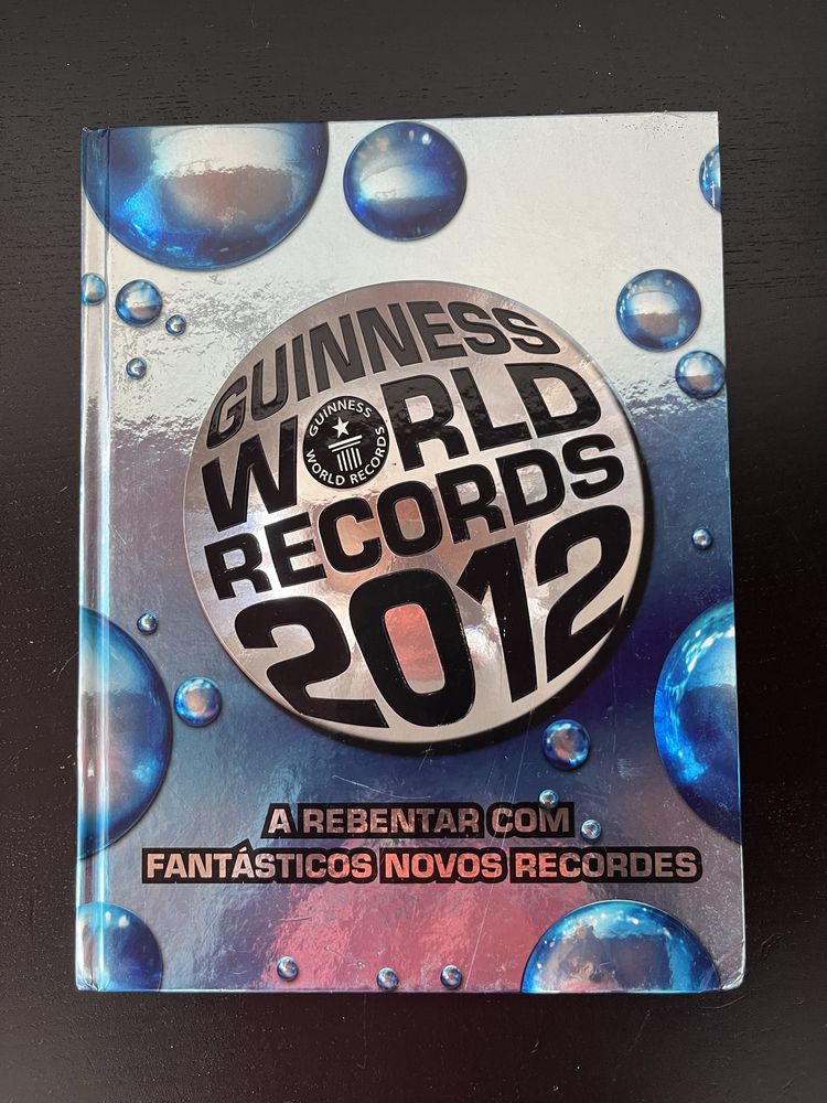 Livros Recorde do Guiness 2012 e 2013