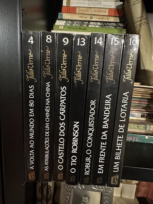 Coleção livros raros de Júlio Verne