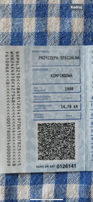 Przyczepa hobby