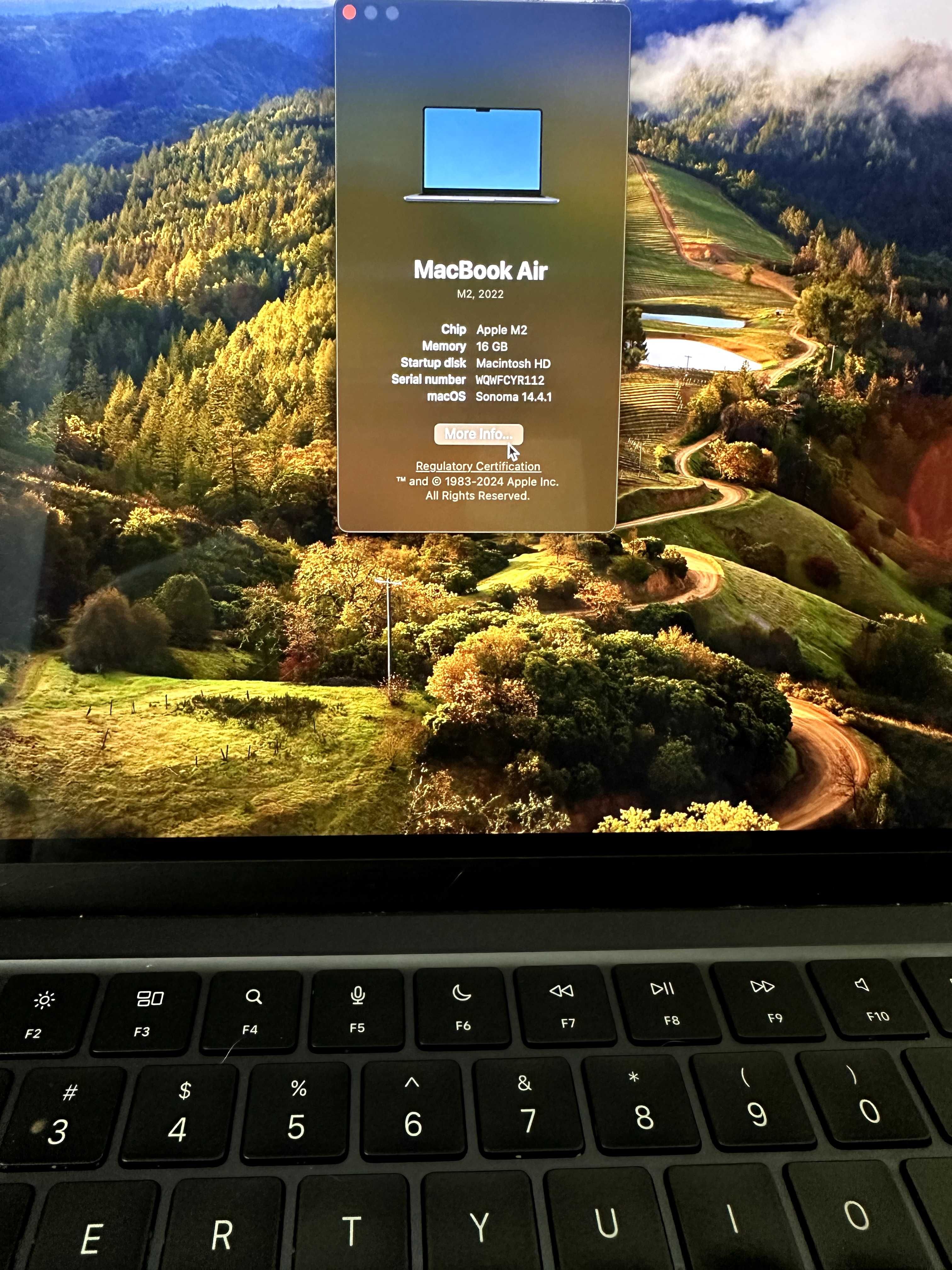MacBook Air M2 13.6" 16GB/512GB SSD (MLY43ZE/A/R1)