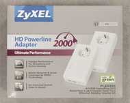 Adapter PLC PowerLine ZyXEL PLA5456 (PLA5456-EU0201F) - 2 szt. Nowe