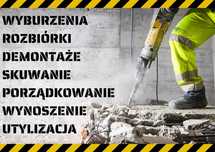 Wyburzenia, Rozbiórki, Demontaże -szybko i czysto- Wałbrzych, Świdnica