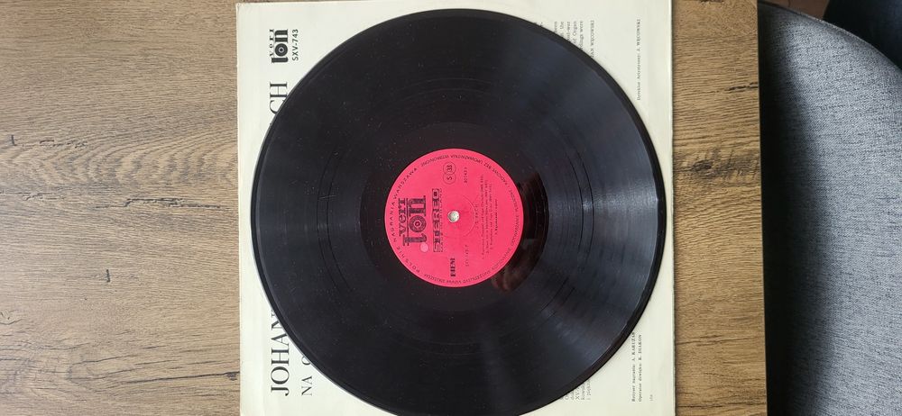 Płyta winylowa Johann Sebastian Bach, Feliks Rączkowski